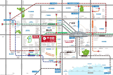 華元匯 太平洋广场位置交通图